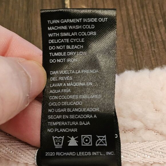 Disney "Keep Cozy" Winnie The Pooh & Piglet Sleepwear Top Comfort Pink Fleece 2X - Picture 8 of 13